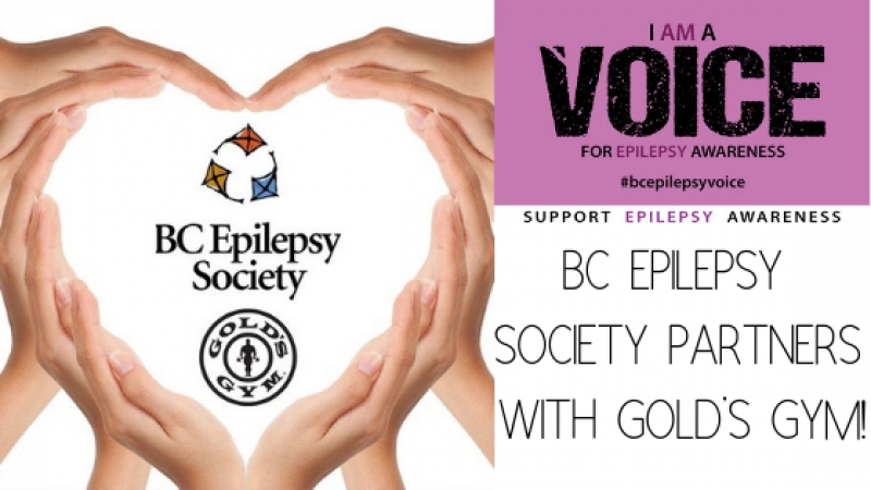 BC Epilepsy Society Partners with GOLD&#039;S GYM!