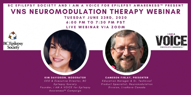 VNS Neuromodulation Therapy Webinar on Tuesday June 23rd at 6 PM