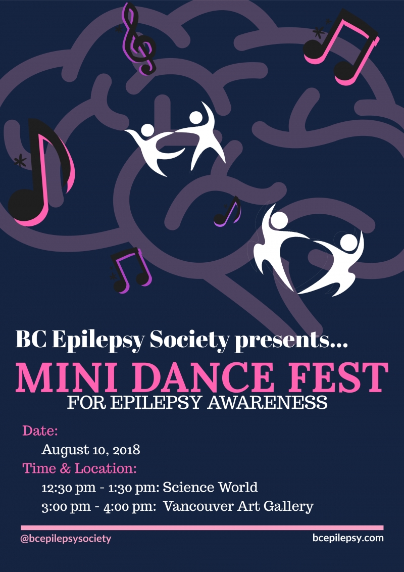 BC Epilepsy&#039;s Mini Dance Fest