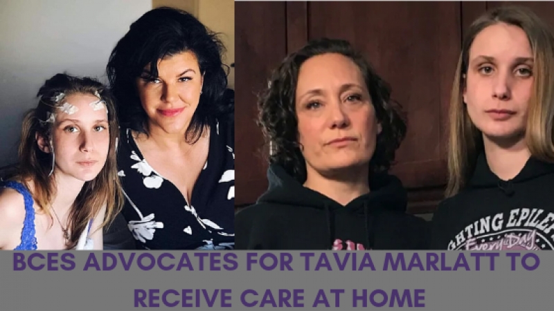 BCES Advocates for Tavia Marlatt to Receive Care at Home