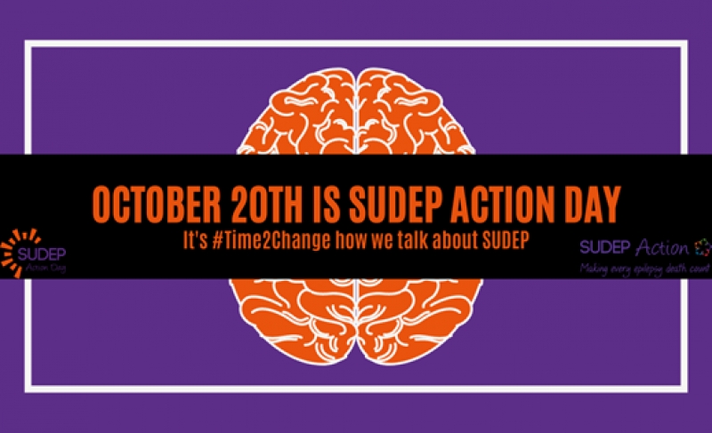 October 20th is SUDEP Action Day – It’s #Time2Change How We Talk About SUDEP