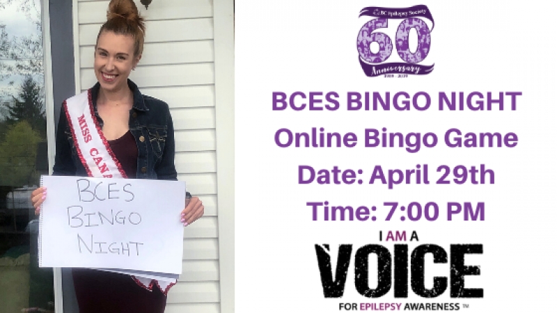 BCES Bingo Night - Online Bingo Game on April 29th!